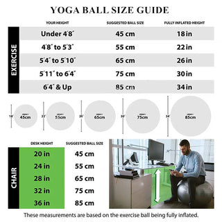 PVC Fitness Yoga Ball - Needy Fit