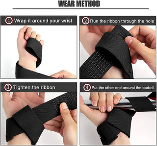 Anti-Slip Silicone Weightlifting Straps - Needy Fit