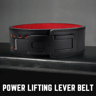 Weightlifting Leather Wide Belt - Needy Fit