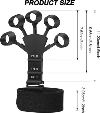 6 Resistance Levels Hand Grip Trainer - Needy Fit