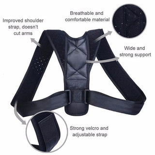 Adjustable Posture Corrector Back Brace - Needy Fit