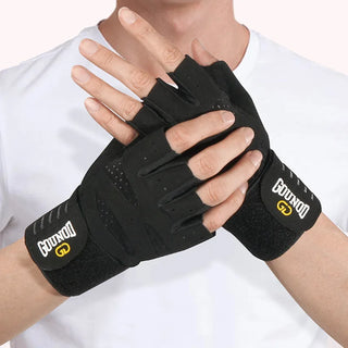 GOUNOD Weightlifting Gloves Wristband Support - Needy Fit